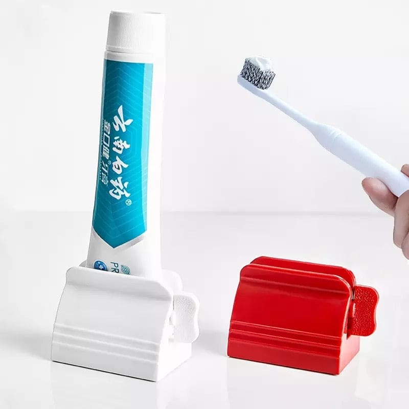 Toothpaste Tube Squeezer Roller, Multifunctional Tube Holder, Rotate Plastic Squeezer Roller, Manual Extruder Toothpaste Clip Toothpaste Tube Squeezer Roller, Multifunctional Tube Holder, Rotate Plastic Squeezer Roller, Manual Extruder Toothpaste Clip